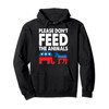 Libertarian Political Please Don't Feed The Animals Pullover Hoodie