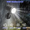 ASOFTY Motion Sensor Outdoor Lights, IP65 Waterproof Ultra Bright Spotlight,