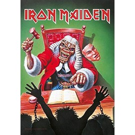 Posterbeatnik Iron Maiden Flagge Fahne First Ten Years POSTERFLAGGE Poster Flag Stoff