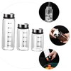 CIYODO Compact Seasoning Jars 3 Pack Condiment Can Stylish and