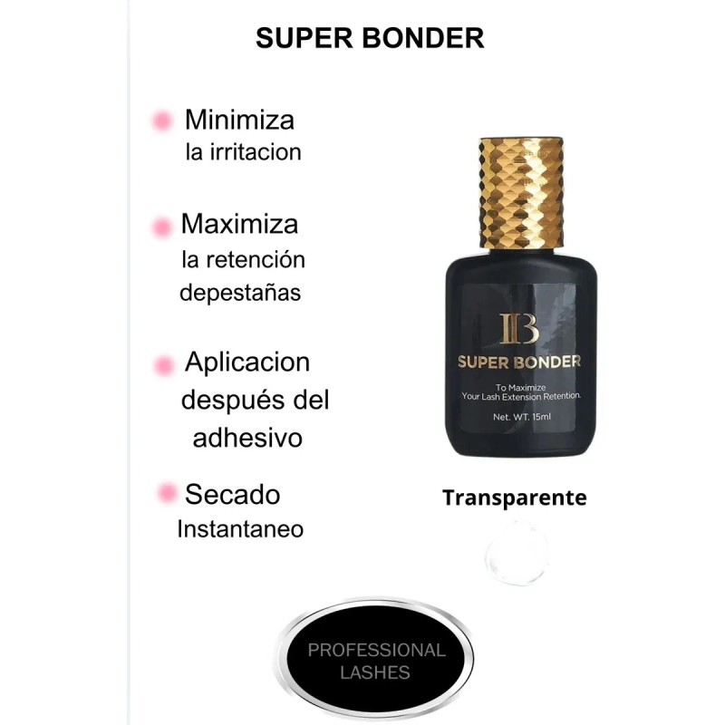 Sellador Ib Super Bonder + Primer Ib Transparente