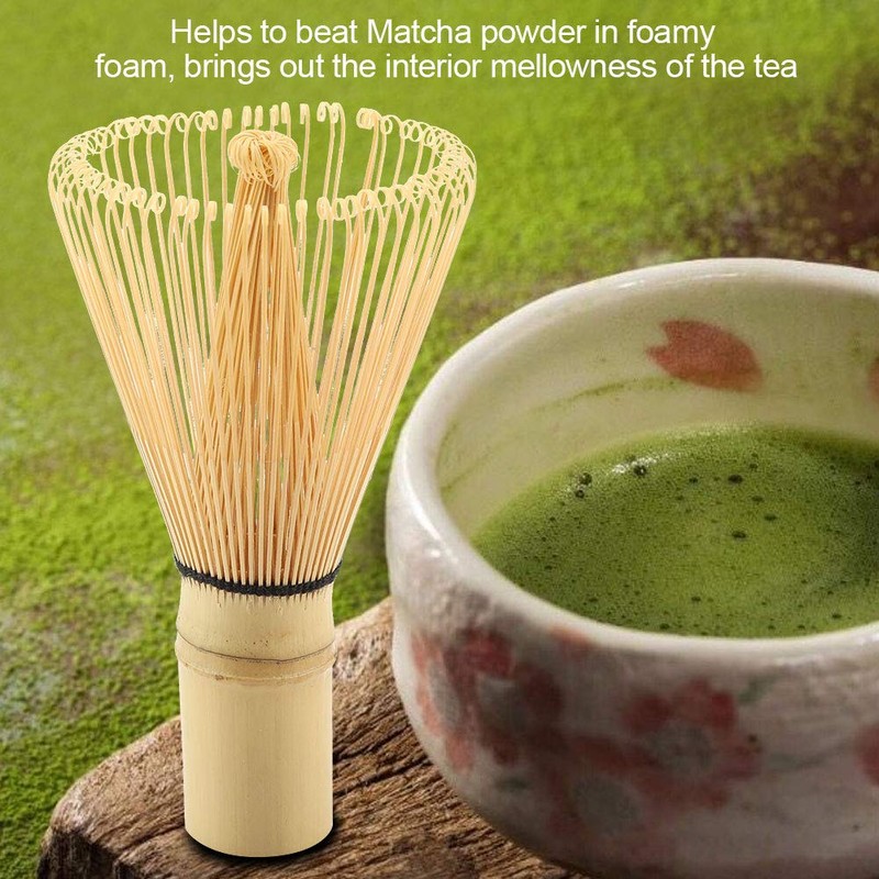 Nikou Tea Whisk - Chasen Bamboo Natural Bamboo Tea Whisk