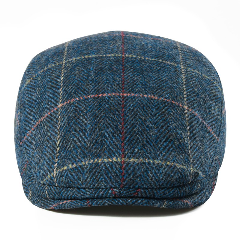 FEINION - Gorro plano de mezcla de lana para hombre,