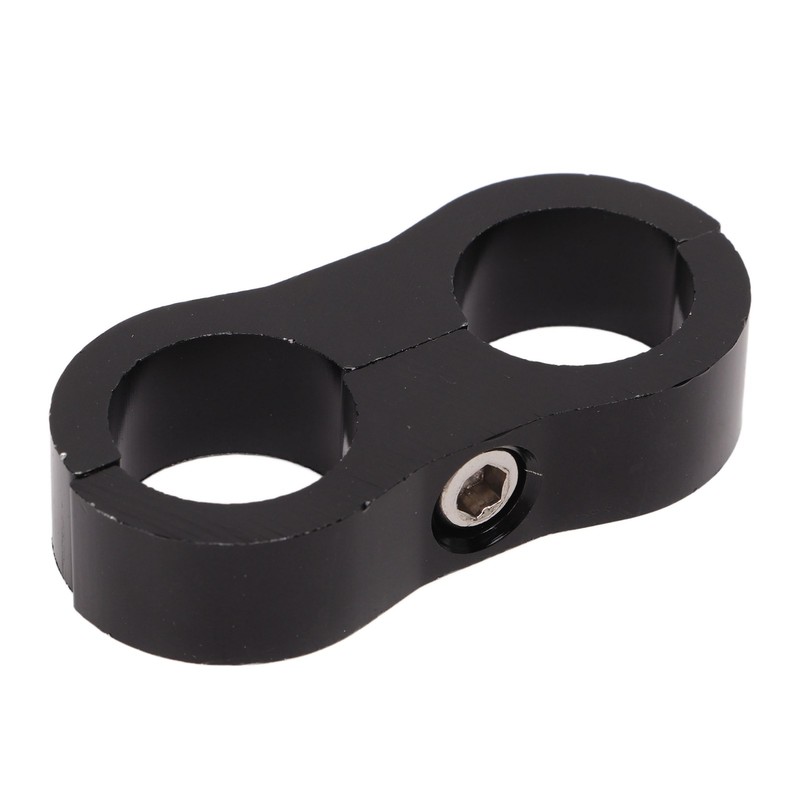 4 Pcs 8AN Hose Separator Clamp Fuel Line Mounting Clamp
