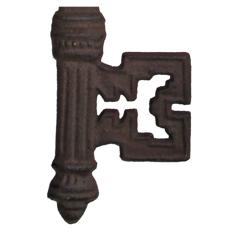 GSM Hugh Over Sized Cast Iron Skeleton Key Wall Decor