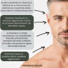 Crema Facial Multivitamínica Masculina Menskincare.mx 100g Almendras