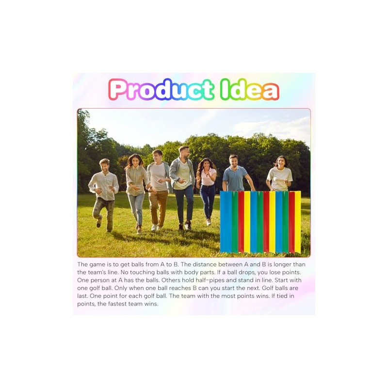 Team Building Games Activities, Pipeline Kit Group Games, Ice Breaker,