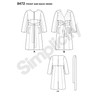 Simplicity Patterns 8472-26W-28W-30W-32W-34W