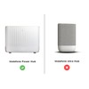 Decoralin Wall Mount for Vodafone Power Hub W-ifi 6 Broadband