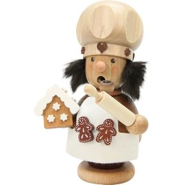 German Incense Smoker Confectioner natural - 13,5cm / 5 inch - Christian Ulbricht