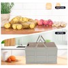 Xbopetda Kitchen Vegetable Storage Set of 2, Plastic Potato and