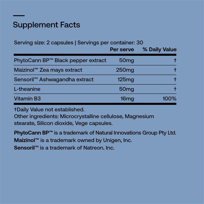 SRW Laboratories Nrv² Calm | Stress & Sleep Supplement |