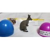 Yowie Black-Flanked Rock Wallaby Collectible Miniature Figurine Super Powers