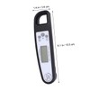 KONTONTY Luminous Foldable Thermometer with Removable Probe Fast Accurate Cooking
