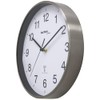 Technoline Wall Clock, Silver, 25 cm