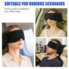 Antyman，Travel Pillow for Airplanes， Secure Head Support with 360° Blackout