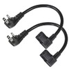[Paquete de 2] Cable de alimentación para computadora de 90
