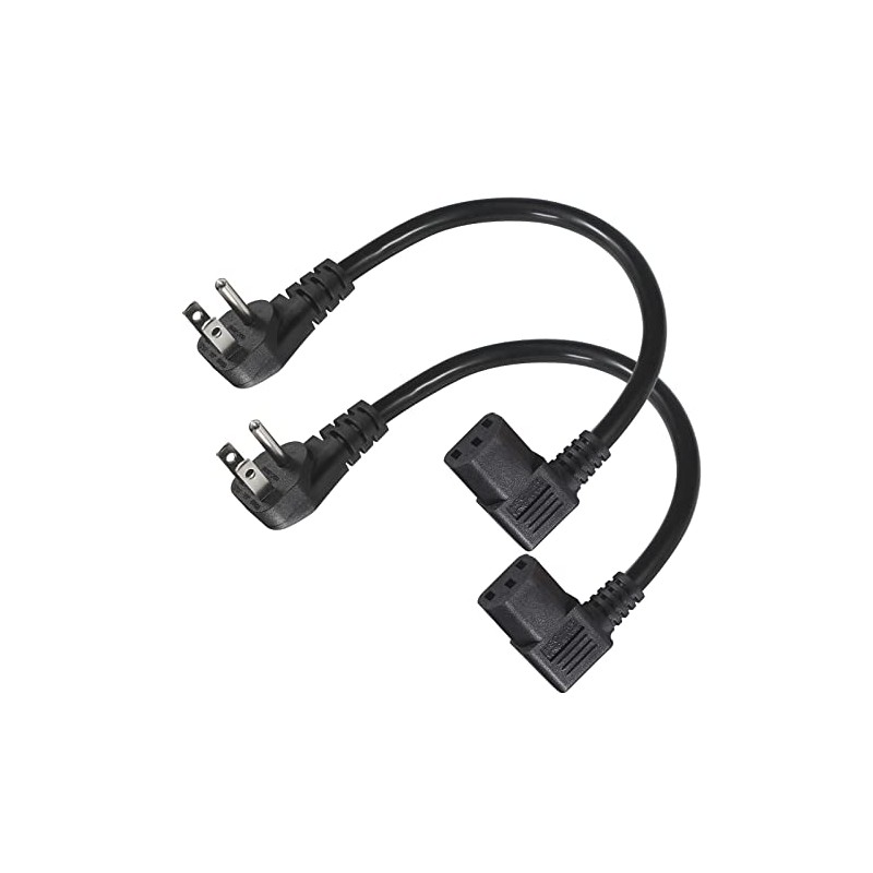 [Paquete de 2] Cable de alimentación para computadora de 90