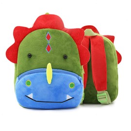 KISSOURBABY Backpack for Girls with Multi-Pockets School Bookbag Daypack Travel Bag (Dinosaur)
