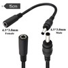 Discool Tip Adapter Converter Cable, Female DC 4.5 x 3.0