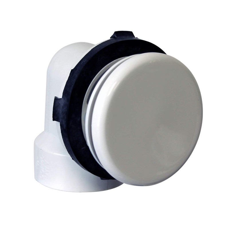 Westbrass D398RK-50 1-1/2" NPSM Coarse Thread Mushroom Tip-Toe Bathtub Drain