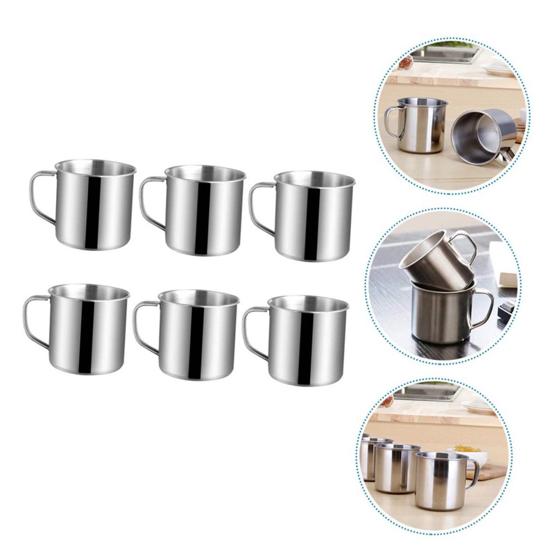 Ciieeo Stainless Steel Water Mugs for Boys and Girls Camping