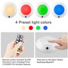 BIGMONAT Color Changing Ceiling Light, Wireless Big Puck Light Indoor