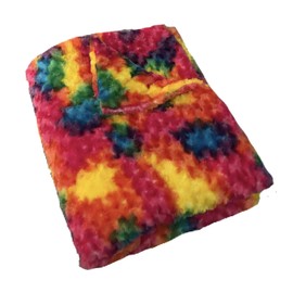 Magic Blanket - The Blanket That Hugs You Back | World's First Weighted Blanket | Hugs Body to Calm, Relax, Sleep | Made in USA (36 x 48-6 lb, Rainbow)