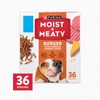 Burger with Cheddar Cheese Flavor Dry Soft Dog Food Pouches,