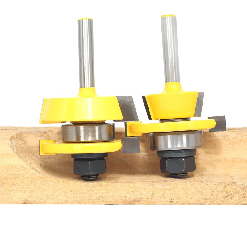 Akylin Shaker Rail and Stile Router Bits,2PCS Router Bit Set