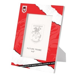 NRL Photo Frame - St George Illawarra Dragons - 15cmx20cm - Picture Frame