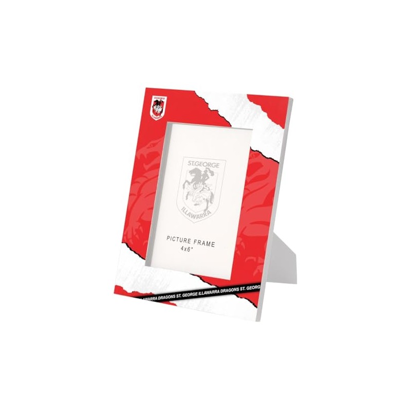 NRL Photo Frame - St George Illawarra Dragons - 15cmx20cm