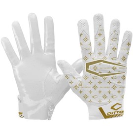 CUTTERS, Rev Pro 4.0 Limited Edition Gloves, White/Gold Lux, Large