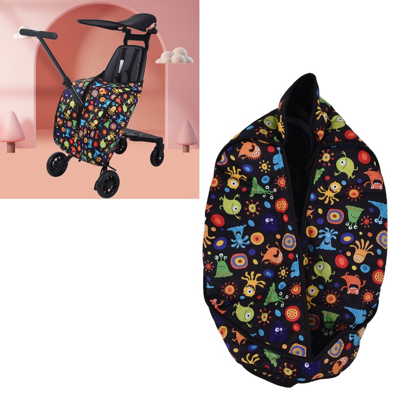 Baby Stroller Sleeping Bag Universal Windproof Foldable Toddler Stroller FootmuffLittle