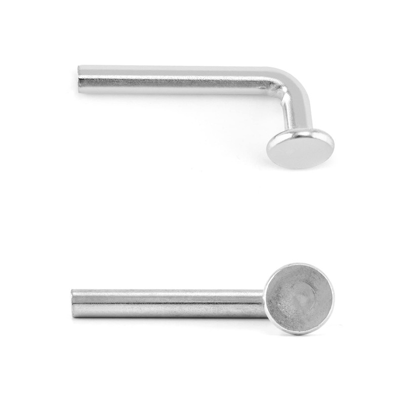 QWORK Universal Pallet Rack Safety Bolt - Heavy-Duty Drop Pins