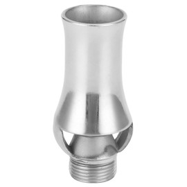 Stainless Steel Cedar Shaped Fountain Nozzle Adjustable Water Spray Head Pond SprinklerG3/4 Male Thread