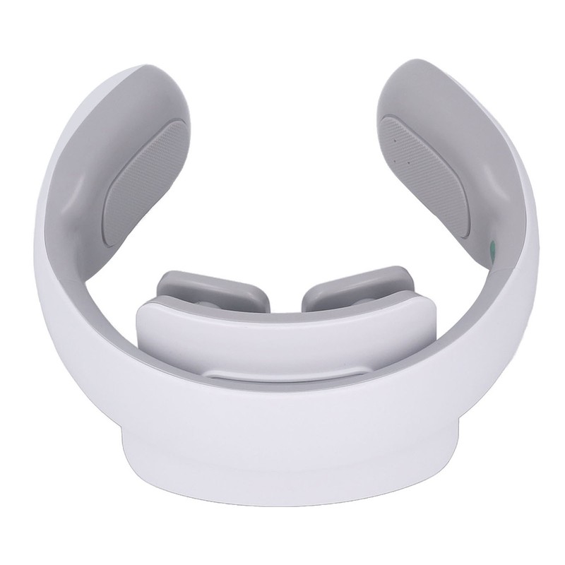 Electric Pulse Neck Massager Adjustable Multi Functional Portable 4 Head