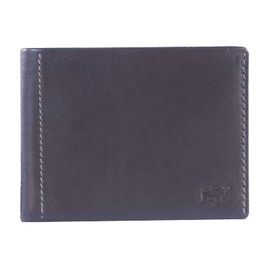 BRAUN BÜFFEL Henry RFID Leather Wallet 12 cm, navy