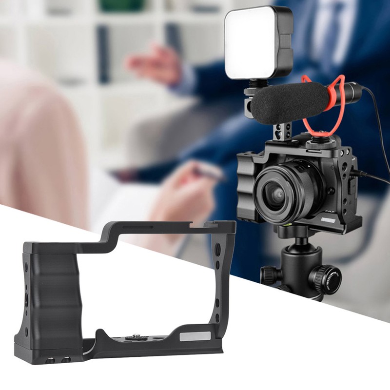 YELANGU Photography Shooting Aluminium Alloy Camera Cage Extension Frame for