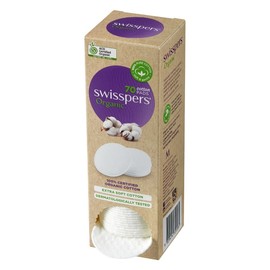 Swisspers Organic Cotton Pads X 70