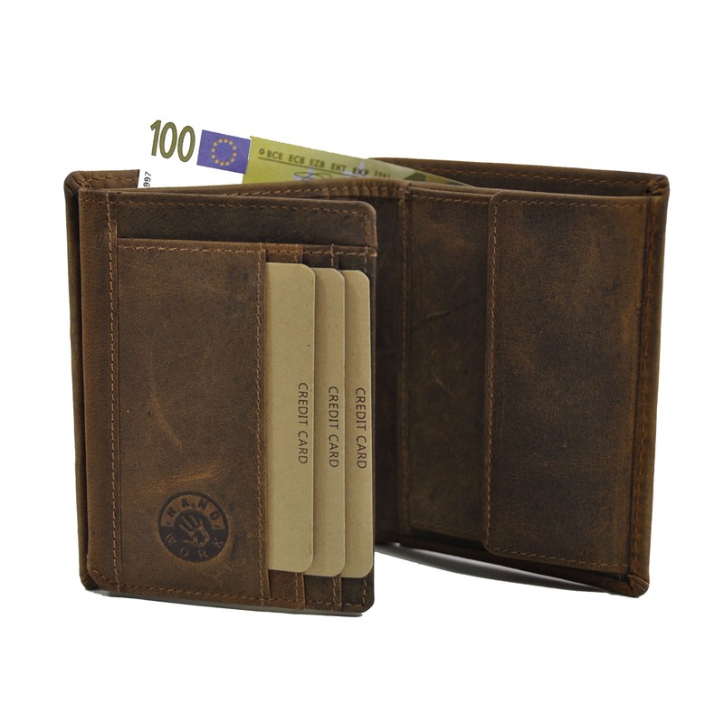 Jockey Club Genuine Leather Wallet with RFID Protection Natural Hunter