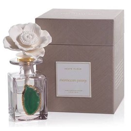Zodax Moroccan Peony Agate Flower Porcelain Diffuser