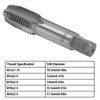 Yctze 2pcs High Speed Steel Metric Thread Tap, Straight Flute