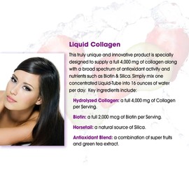 Applied Nutrition Liquid Collagen Drink Mix 4000 mg, 30 Tubes