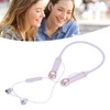 Neckband Earbuds IPX5 Bluetooth 5.3 Wireless Cat Pattern RGB Backlight