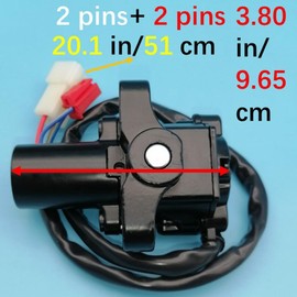 Tuzliufi Ignition Switch Key Fuel Gas Cap Seat Lock Set for Yamaha FJR1300 2001-2005 FZ6 2004-2010 YZF R1 2004-2015 YZF600 R6 2006-2011 YZF1000 R1 2007-2011 YZF R6 2006-2015 YZF R6S 2006-2009 Z991