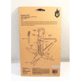 Gerber Gear Gear Stake Out 11-in-1 Multi-tool Color: Sliver