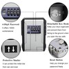 Wall Mounted Key Safe with Combination Code, Weatherproof Key Safe