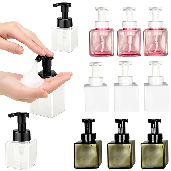 12 Piece 250ml Foam Soap Dispenser. Travel Foam Dispenser. Refillable