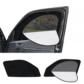 New Hiace 200 Series 200 Series Standard Sunshade for Sides, 2 in 1 Integrated Car Shade HIACE 200 1/2/3/4/5 Type Mesh Curtain, Ventilation, Insulation, Mesh Sunshade, Sun Protection, UV Protection,